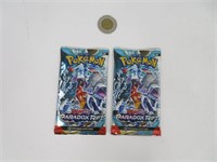 2 pack neufs de cartes Pokémon