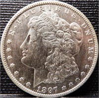 1897-O Morgan Silver Dollar Coin
