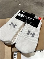 New set of 6 pairs under armour training socks