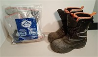 Acton Safety Boots Sz 11 W/ Replacement Liners