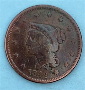 1842 U.S. Large Cent