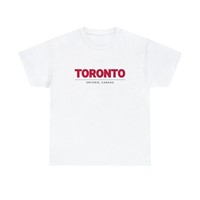 TORONTO Unisex Heavy Cotton T-Shirt x3