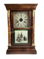 Welch 30 Hour Brass Shelf ClocK