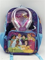 Disney Princess 4Pc Backpack Set