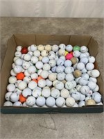 Assortment of golf balls