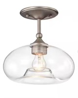 New 11in. Indoor Round Glass Ceiling
