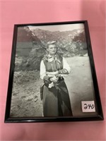 Annie Oakley framed pc.
