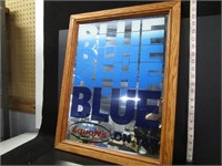 VINTAGE LABATTS BLUE BEER MIRROR SIGN