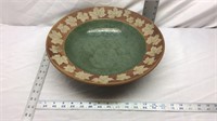 D1) LARGE STONEWARE BOWL, NICE