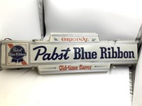 PBR LIGHTED TAVERN SIGN - NOT TESTED - 11”x36”