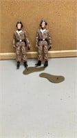 LOT OF 2 21ST CENTURY TOY SOLDIERS