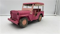 Pink jeep diecast tonka