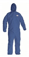KLEENGUARD Disposable Coveralls: L, SMMMS,