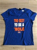 Florida Gators "Too Sexy To Be A 'Nole" womens LG