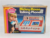 HASBRO MICKEY MOUSE TALKING PHONE W/ BOX