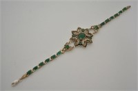 11ct Emerald Bracelet