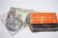 Official Boy Scout Vintage Pathfinder Compass