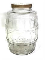 #2 Glass Churn Jar 13" H