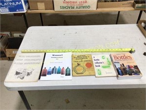 5 bottle collecting books and price guides, 2 a