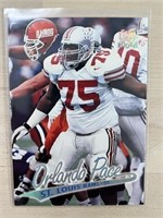 Orlando Pace 97 Ultra Rookie Card