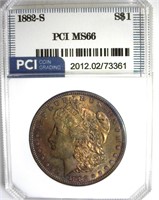 1882-S Morgan MS66 LISTS $425