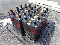 (12) KCR9 Batteries