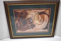 Framed Western Print