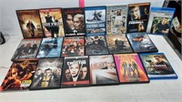 19 Action Movies DVD / Bluray