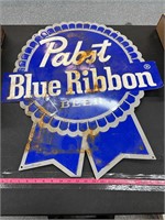 Pabst Blue Ribbon Beer sign