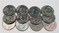 12- 1970's Ike Dollars