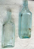 (2) Medicine Bottles - Circa 1900 ~