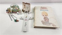 Precious Moments Book, Cross and more