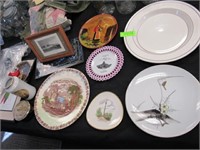 Decor/Collectible/Souvenir Lot Incl. Plates, Lenox