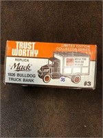 Bank 1926 Mack Bulldog Truck new in box as pic