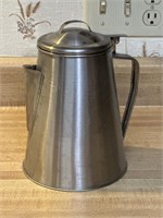 Stainless steel percolator