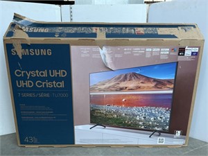 Samsung 43" UHD Crystal smart TV
