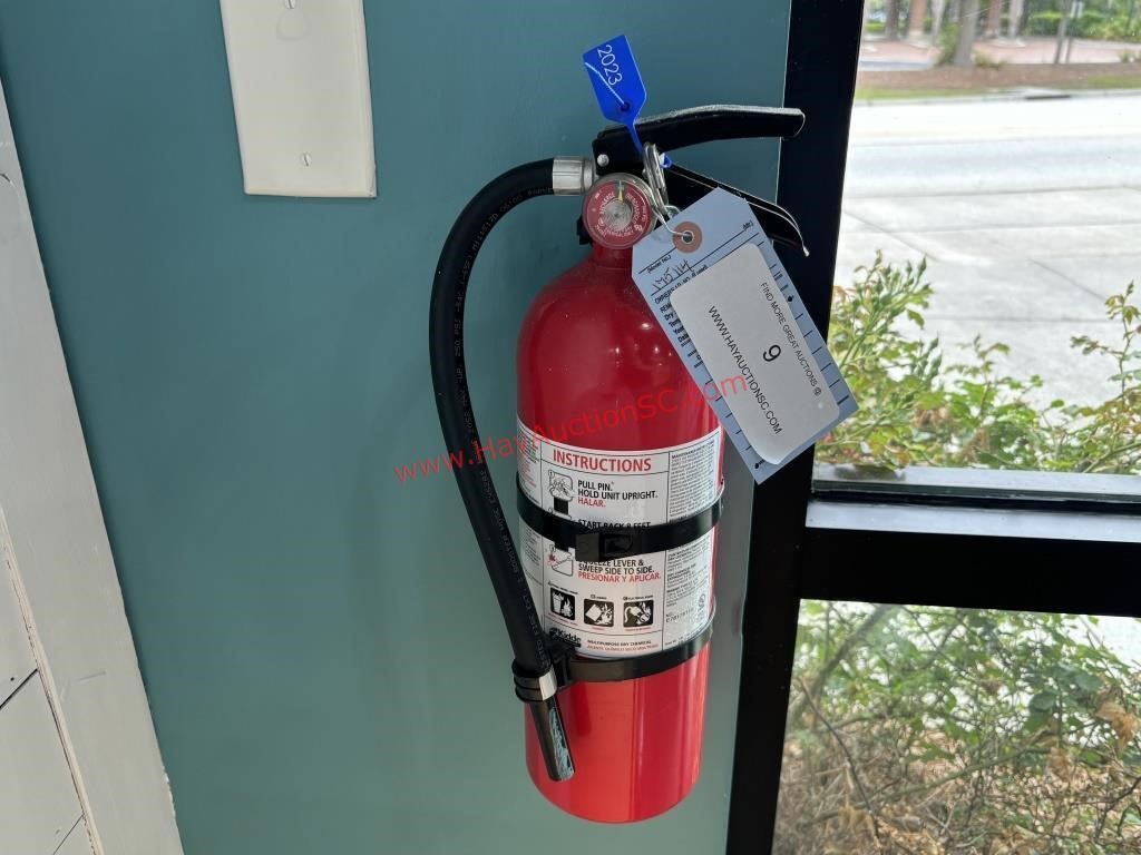 COMMERCIAL FIRE EXTINGUISHER - 2023 INSPECTION