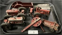 Metal Tractor Toys.