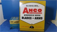 Vintage Ancco Wiper Blade Display 15x20x19 & Box