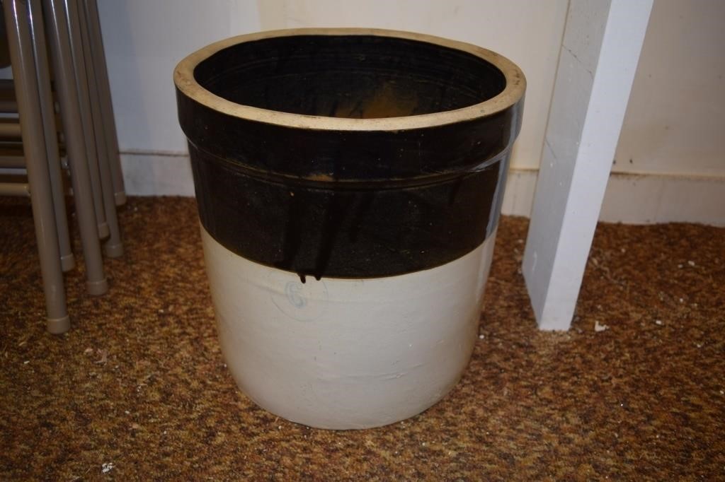 Antique 6 Gallon Crock