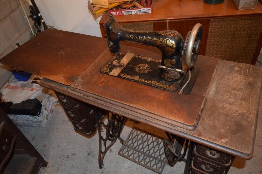 Antique Singer Sewing Machine