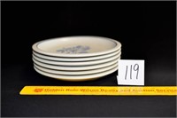 6 Pfaltzgraff Salad Plates