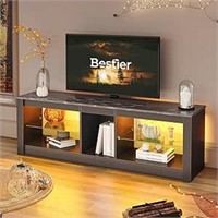 Bestier RGB TV Stand for 65+ Gaming Entertainment