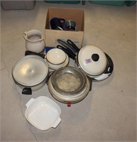 Pile of Misc., Pots and Pans