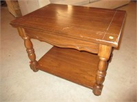 Southwest Hard Wood End Table