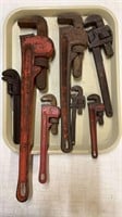 Lot of Pipe Wrenches: Ridgid & More