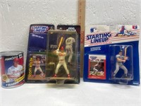 Scott Rolen  Don Mattingly Lot of 3- 1998