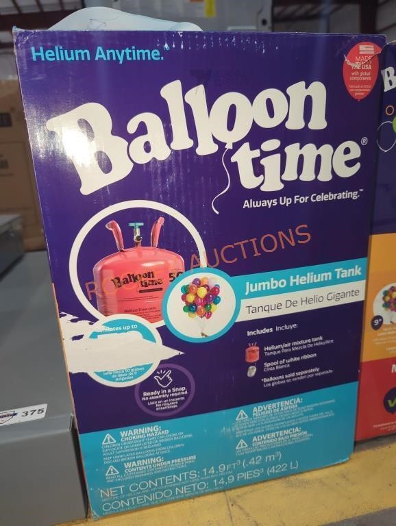 Balloon Time Jumbo Helium Tank