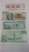 Lot Of Foreign Bank Notes