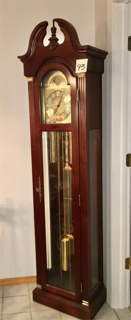 Peary Grandfather Clock- Excellent Condition